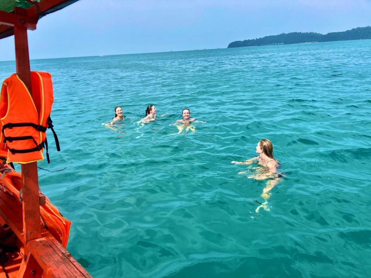 Lucky Sun Saracen Bay Hostel Koh Rong Sanloem Luaran gambar