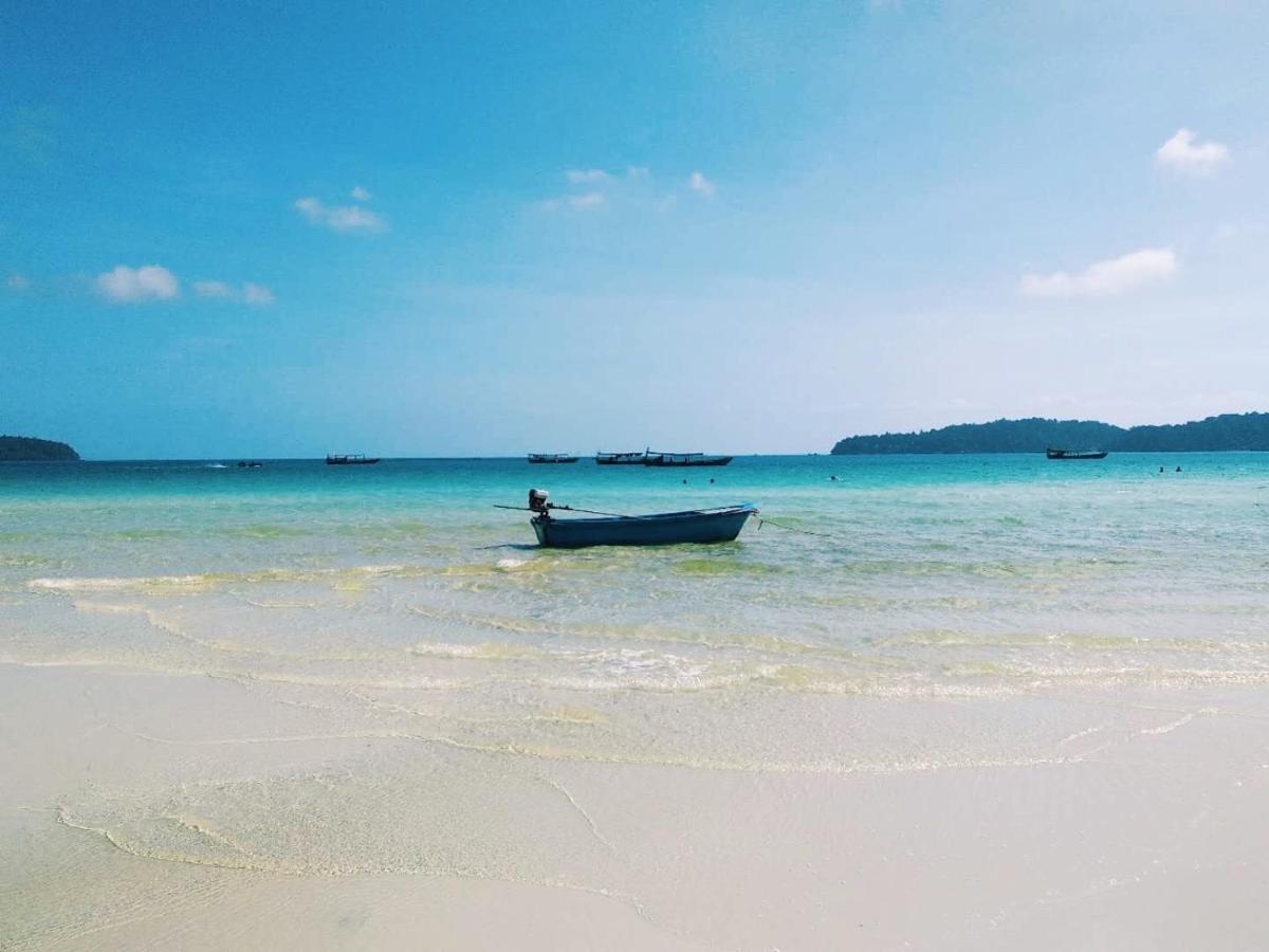 Lucky Sun Saracen Bay Hostel Koh Rong Sanloem Luaran gambar